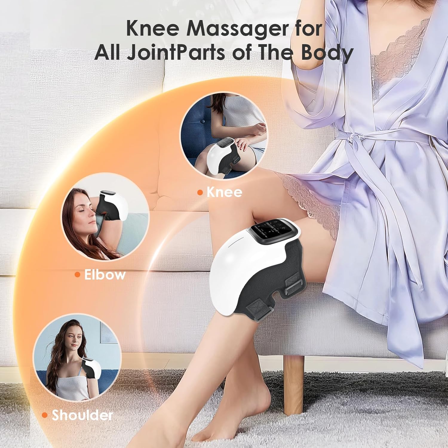 KneeRelief Pro+ (Heat + Vibration Therapy)